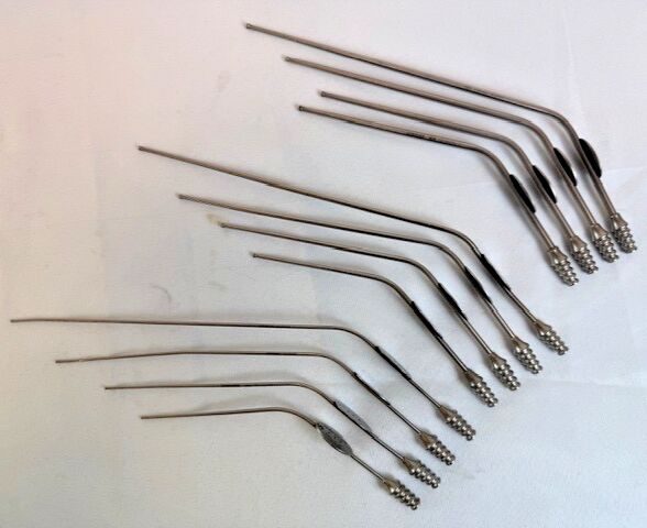 STRYKER Various Leibinger Sindou Suction Tubes S/M/L
