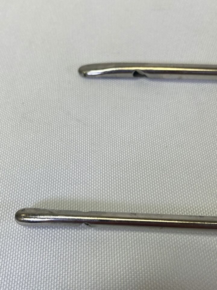4 Piece w Toomey Connection & Thumb Holes 3 Hole Spatula Cannula — photo 9