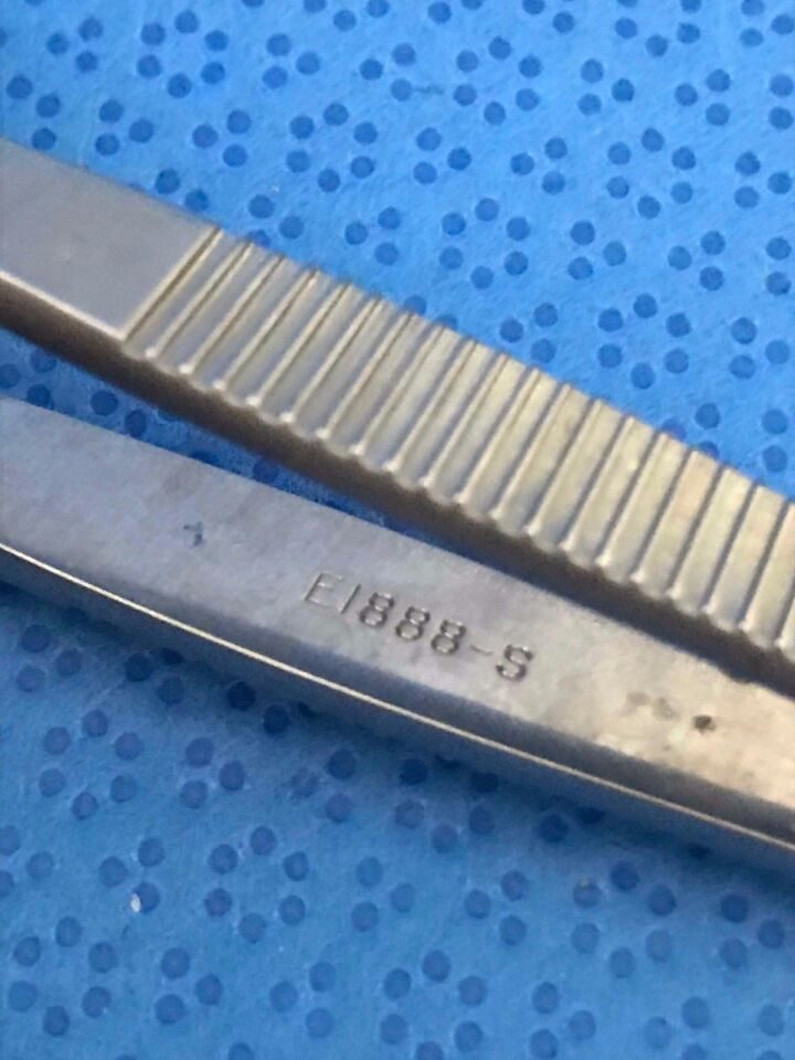 KARL STORZ E1888 S Harms-Tubingen Tying Forceps Straight Ophthalmology — photo 3