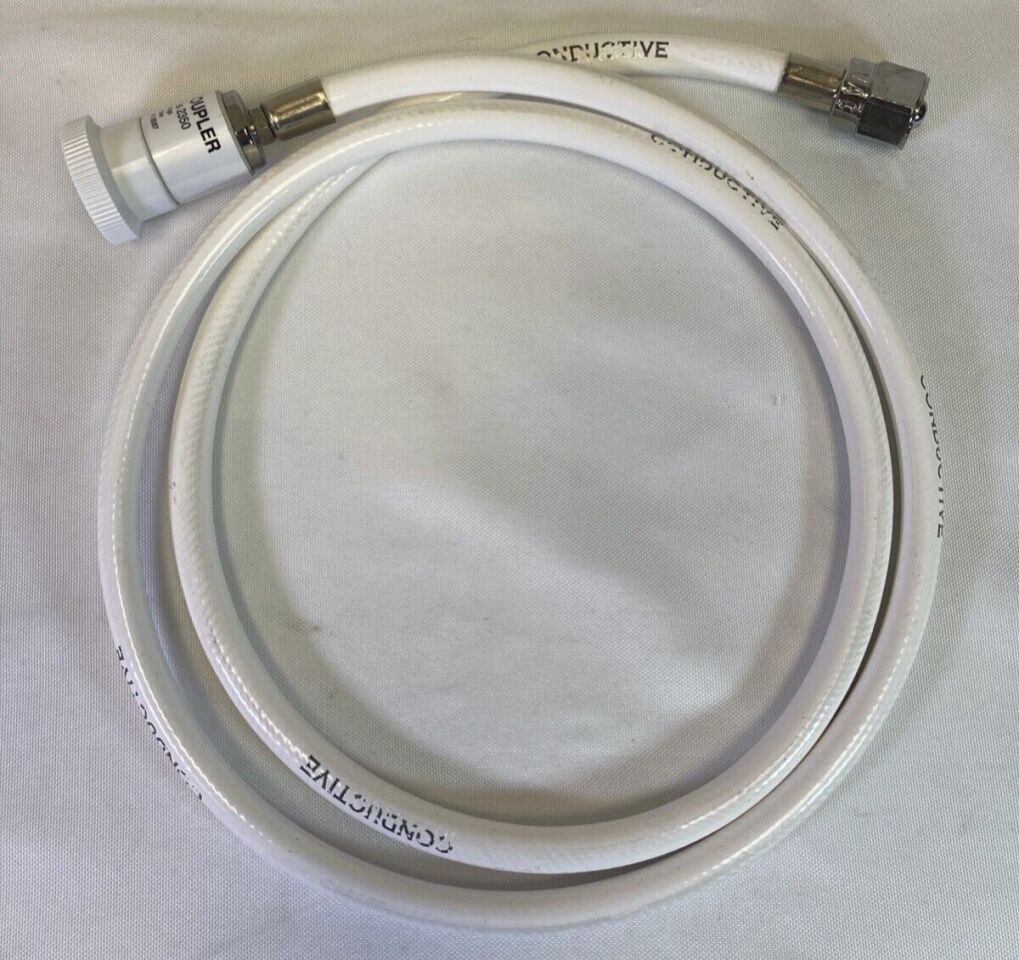 5 Foot Medical Conductive Vacuum Hose w/ 2350 Coupler & Hex Coupler — photo 2