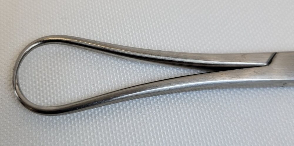 MILTEX 28-200 Ferguson Tenaculum Forceps, Straight Jaws, 6-3/4" — photo 2