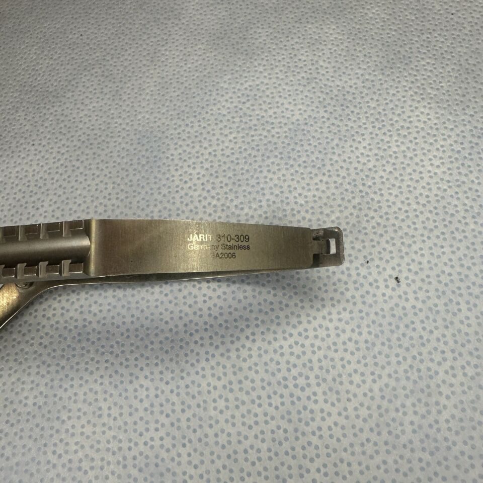 JARIT 310-109 Yasargil Vascular Scissor Left Circumflex Artery, Bayonet Handle — photo 5