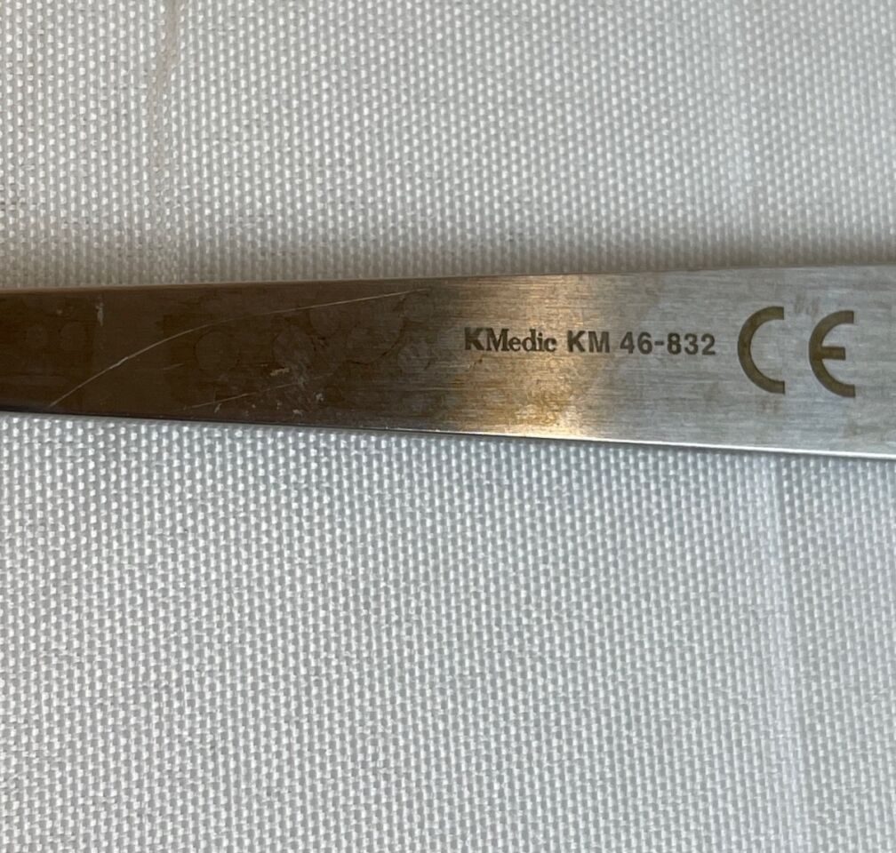 KMEDIC KM46832 KM 46-832 Mini Hohmann Retractor 8mm x 6.5" Orthopedics Trauma — photo 2