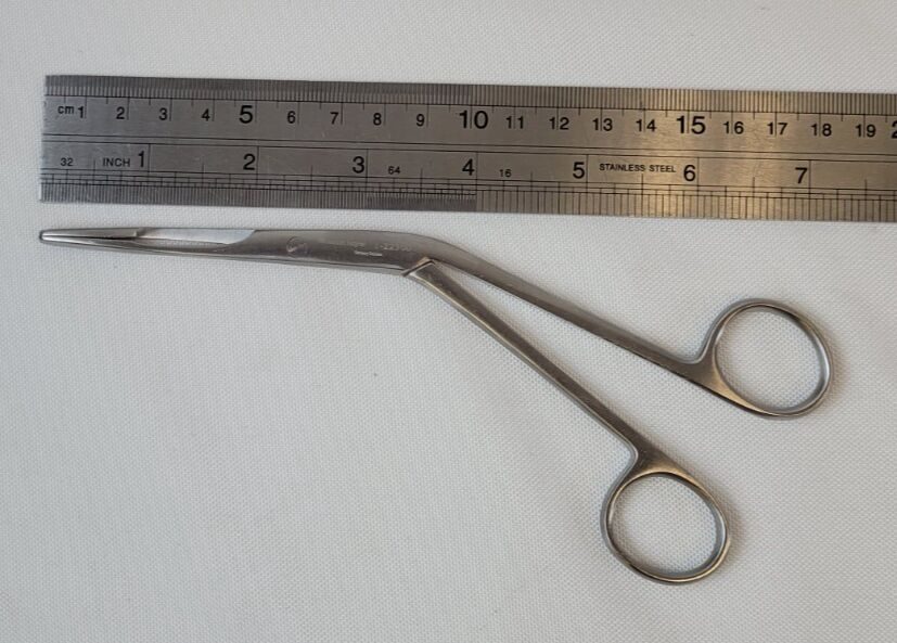 MILLENNIUM 1-22300 Hartman Nasal Dressing Forceps, Serrated Tips, 7.25", ENT — photo 6