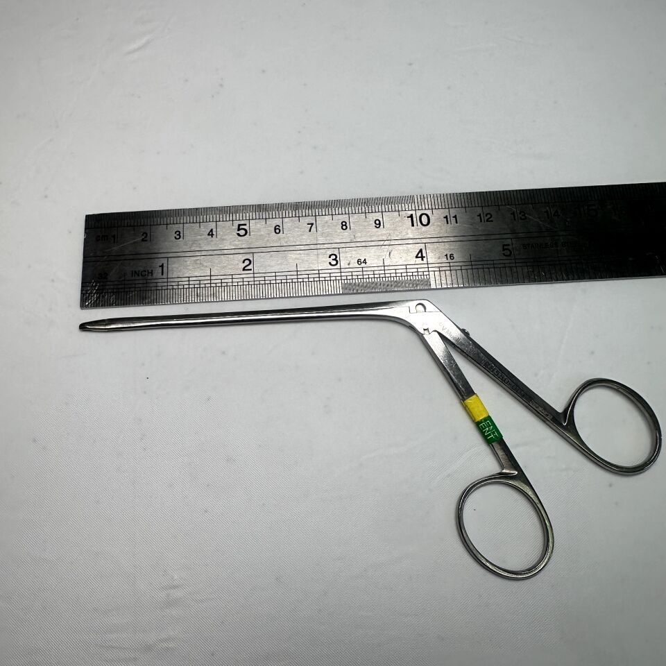 V. MUELLER RH550-001 Nasal Forceps Struempel-Voss W/ Fenestrated Cup 4 1/8" — photo 5