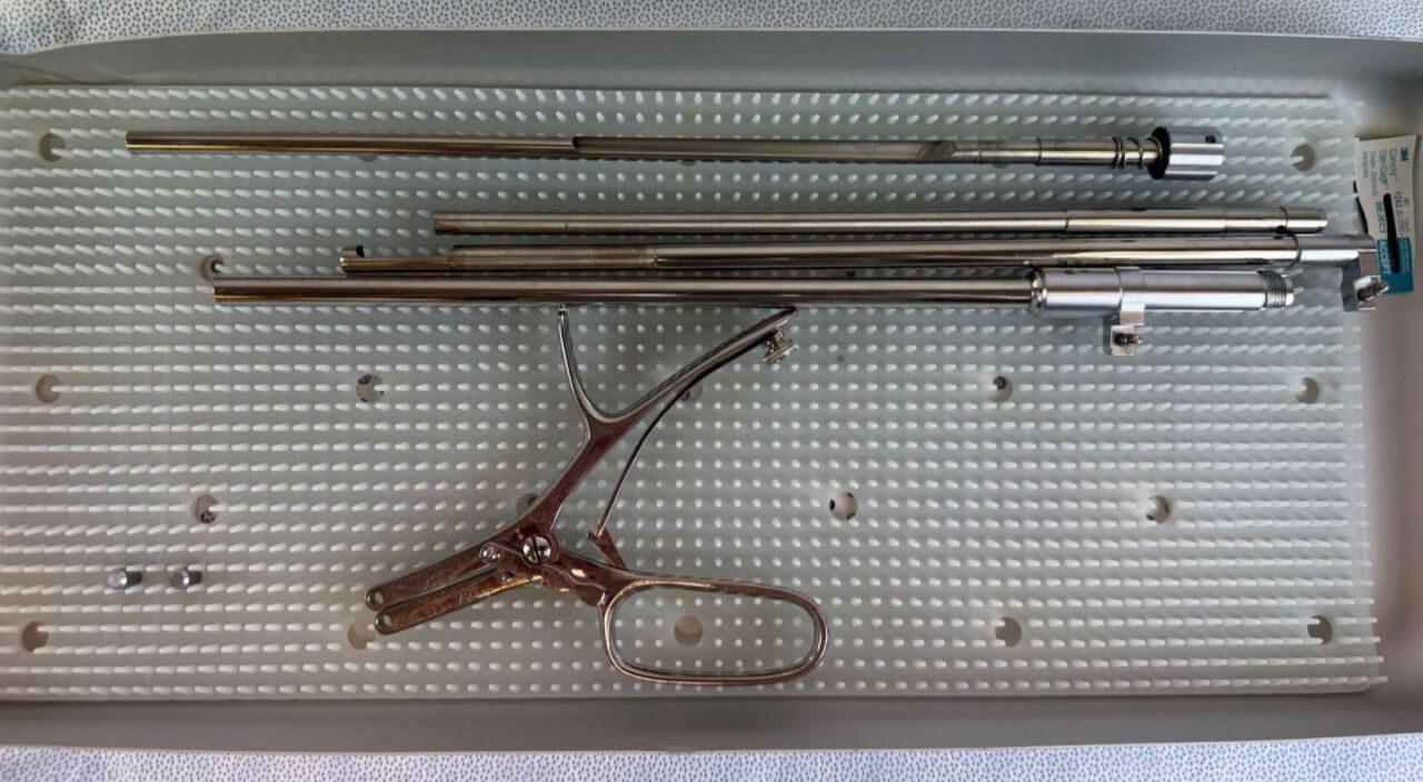 R. WOLF 8385 Morcellator Tissue Punch / Removal Forcep Tray OBGYN Laparoscopy — photo 4