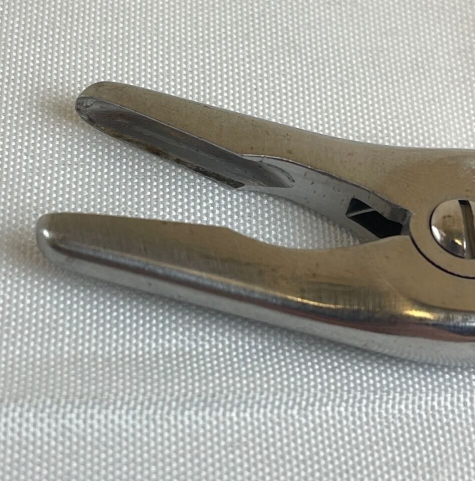 KMEDIC KM47-487 Leksell Rongeur 5mm x 16mm D/A Jaw Curved 15deg 25cm Orthopedics — photo 3
