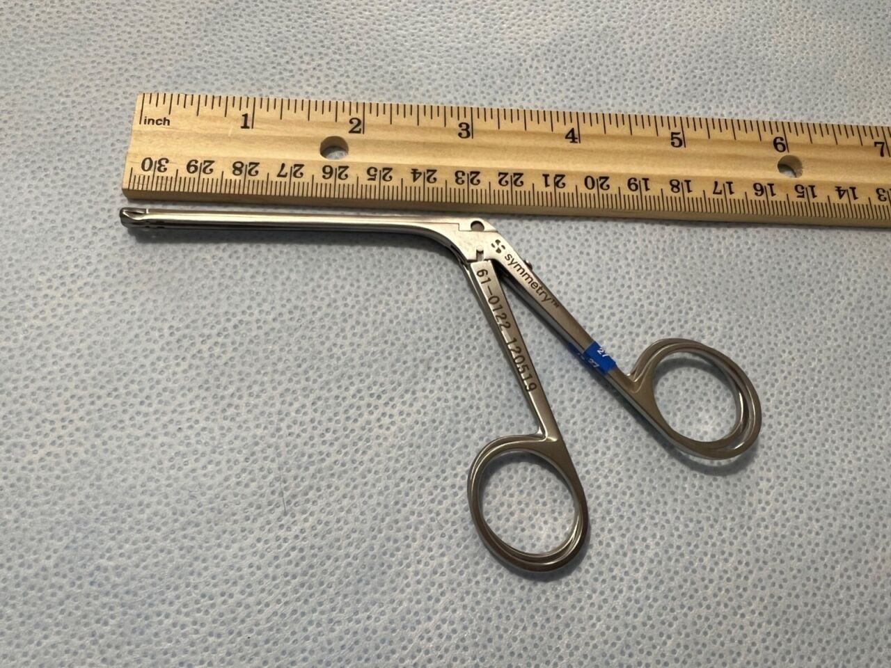 SYMMETRY 61-0122 Set Of 2 Hartman-Herzfeld Cup Forceps 3mmX6mm Jaws 5-1/4" ENT — photo 5