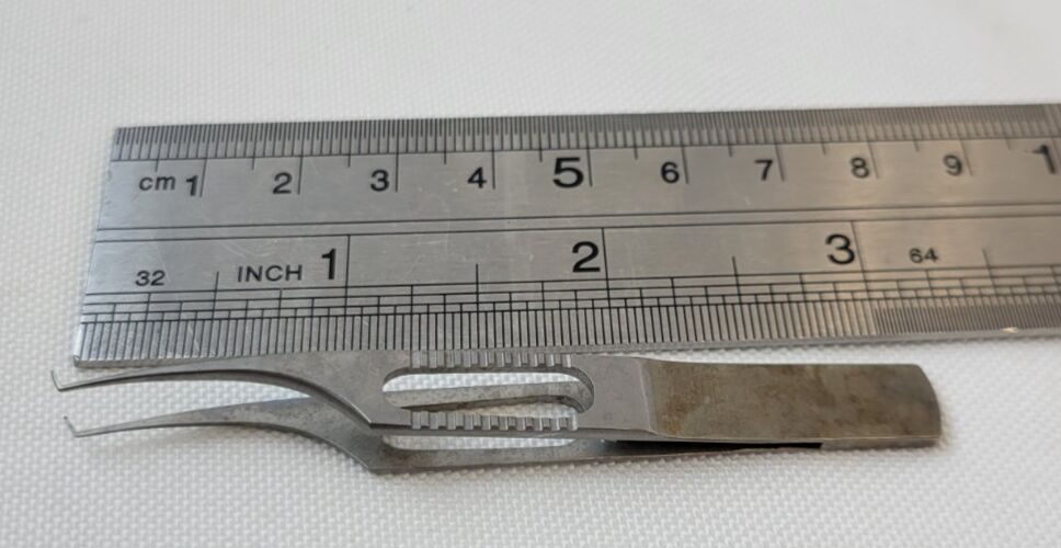 Hoskins Type Colibri Tissue Forceps 3-1/4" Ophthalmology — photo 6