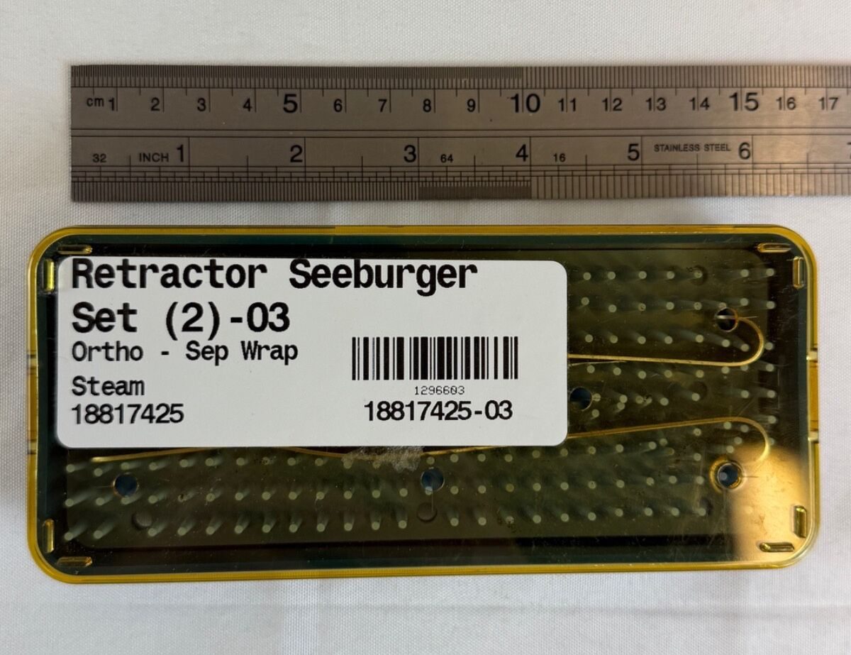MEDSURG G-100 Seeburger Malleable Retractors w/ Case — photo 8