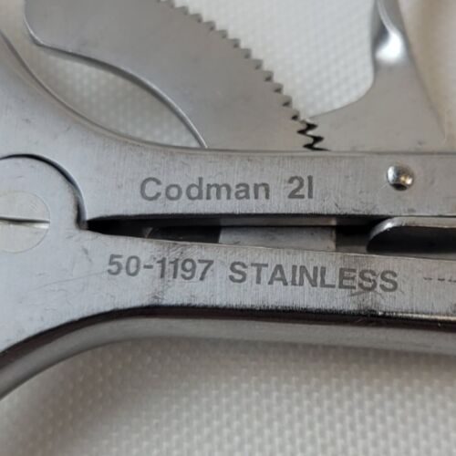 CODMAN 50-1197 Weitlaner Retractor, Blunt, 3x4 Prongs, 6-1/2" — photo 8