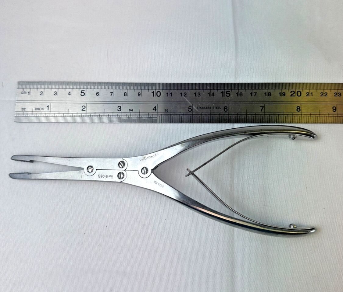 V. MUELLER RH1790 Rubin ENT Septum Morselizer Forceps — photo 8