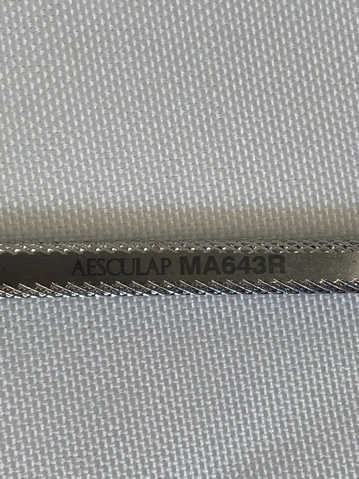 AESCULAP MA643R Freer Elevator Sharp & Blunt Ended 4.5mm Tips 7.5" Long ENT Nasal — photo 2
