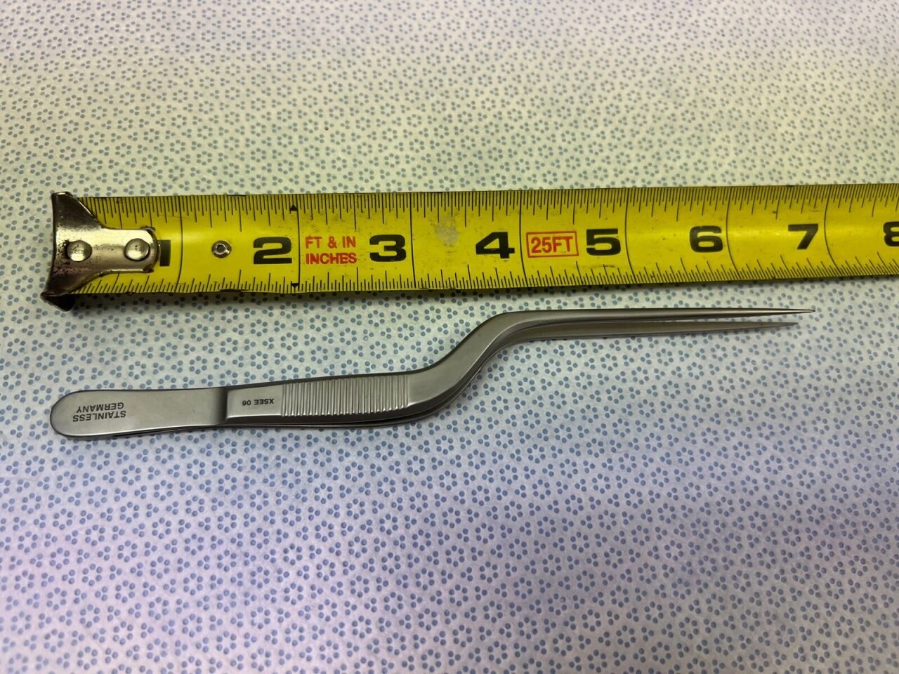 V. MUELLER CH8535 6-1/2" Jacobson Bayonet Dressing Forcep — photo 4