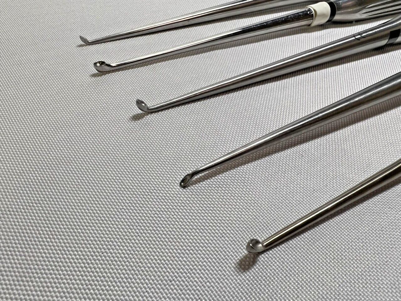 JARIT Set Of 5  Medicon Zimmer V.Mueller Bone Cup Curettes Spinal Orthopedics — photo 2