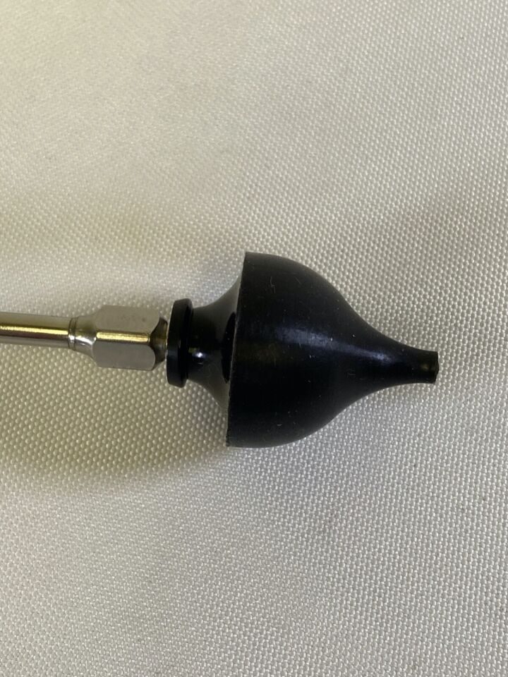 R. WOLF 8378 Cohen Intrauterine Cannula w/ 3 Rubber Acorn Adapters OBGYN — photo 8