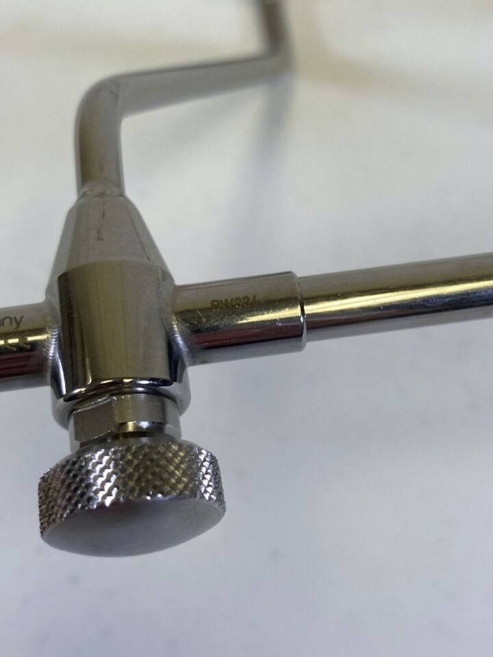 PILLING WECK 485265 Mahorner Thyroid Retractor 7 Sharp Prongs 9" (23cm) ENT — photo 3