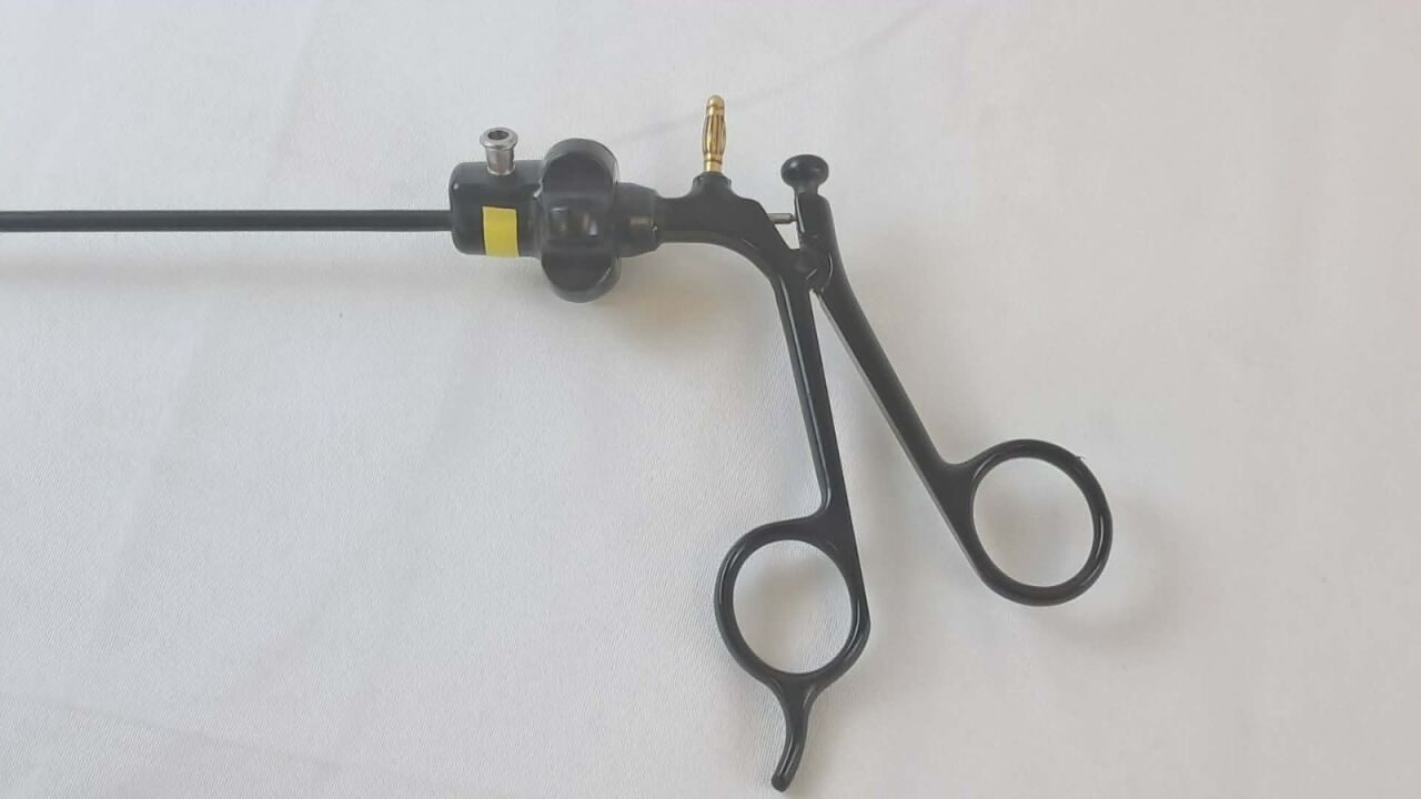 STRYKER 250-080-697 5mm Retention Grasping Forceps w/ Monopolar Handle — photo 2