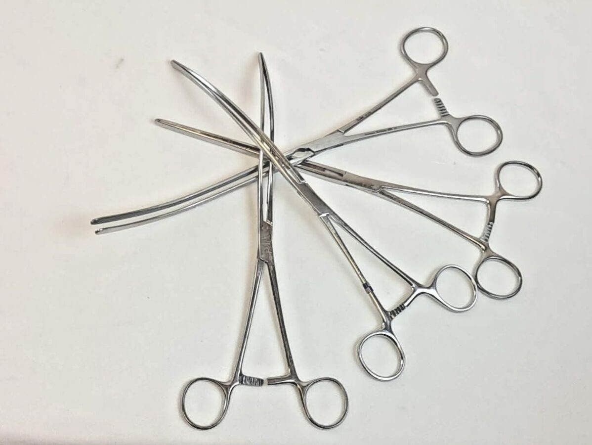 MILTEX Mayo-Robson Doyen Intestinal Forceps 4Pc Set — photo 3