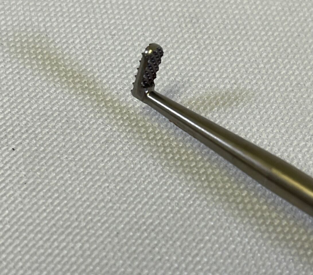 CONMED LINVATEC C8536.1 Meniscal Rasp 90deg Top & Bottom Serrations Arthroscopic — photo 3