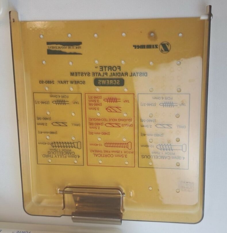 ZIMMER Forte 2480  Distal Radial System — photo 5