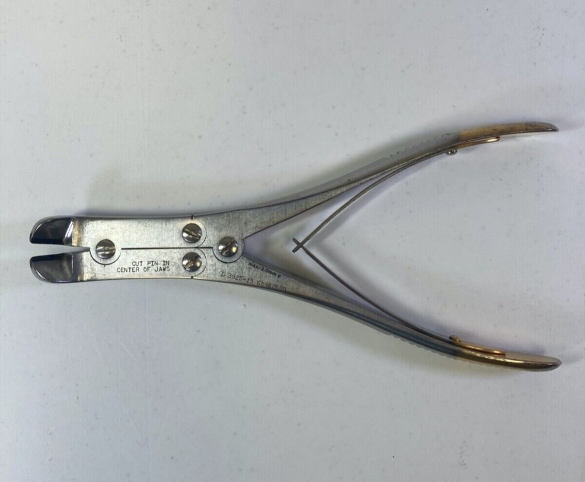 ZIMMER 3925-15 Pin Cutter Double Action Max Cap 2.0mm 9"