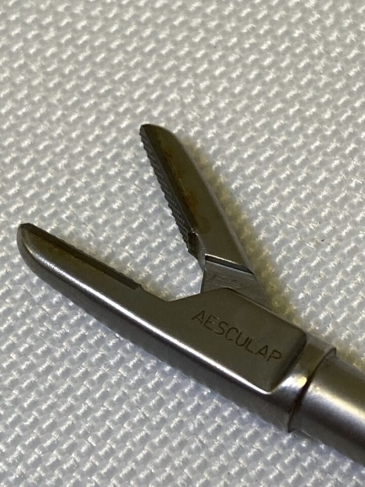 AESCULAP PO628R AdTec Monopolar Laparoscopic Needle Holder Insert 5mm x 310mm — photo 3
