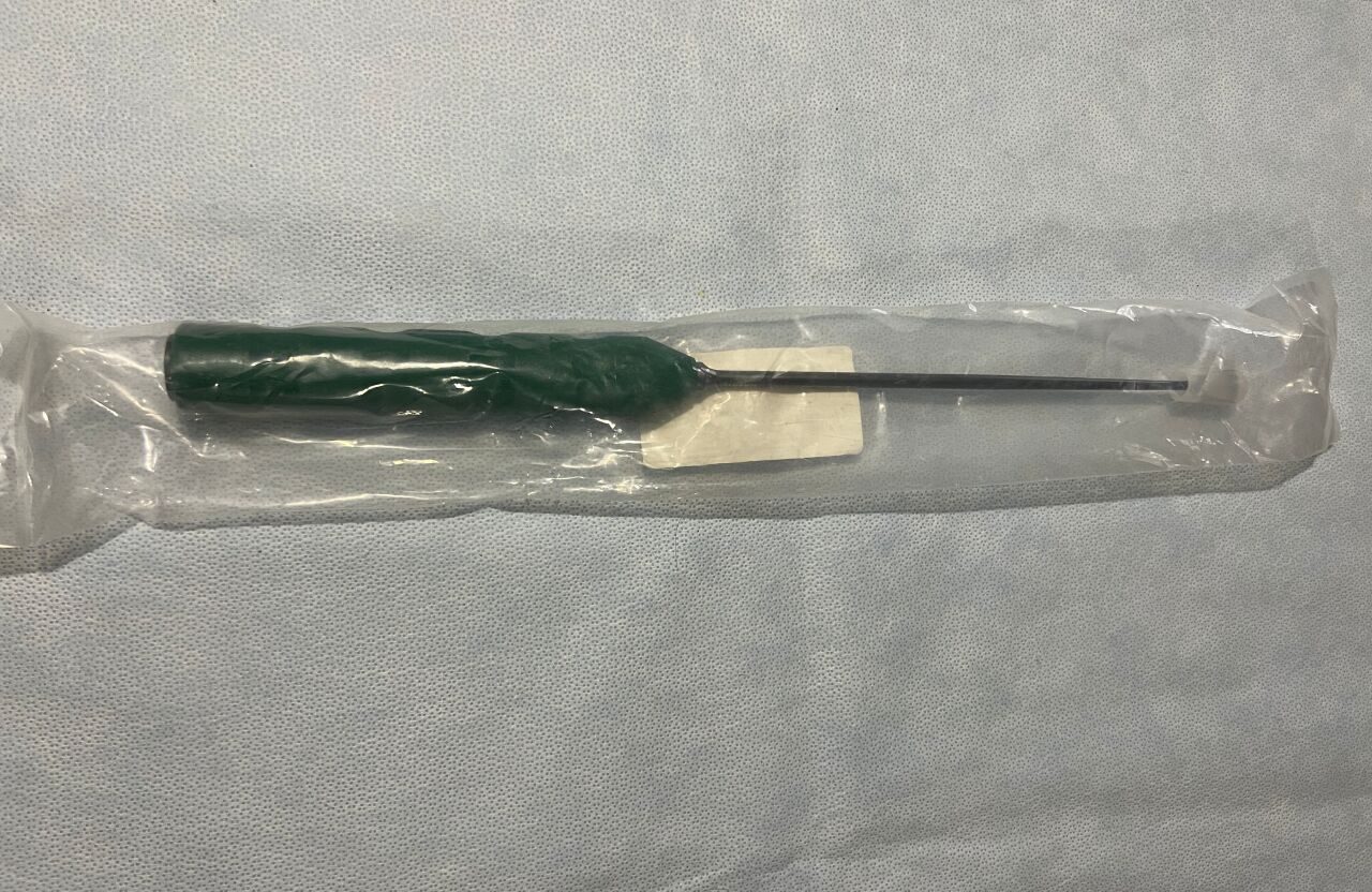 SYNTHES 03.809.678 Push-Pull Straight 13mm Curette — photo 1