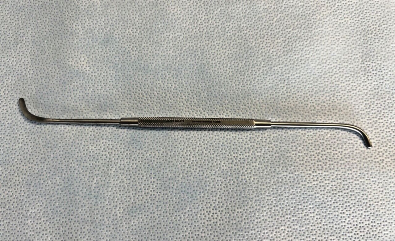 JARIT 400-276 Double-Ended Roger Elevator 3mm Curved Tips 8-1/4" Length ENT — photo 1