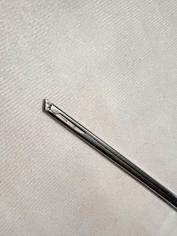 BOSS 70-2800N X 8" Length APEX Ejector Micro Kerrison Rongeur 1mm X 40deg Upbite — photo 4