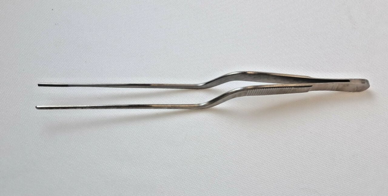 AMBLER 30-710 Gruenwald Nasal Forceps 8" Bayonet Dressing ENT — photo 3