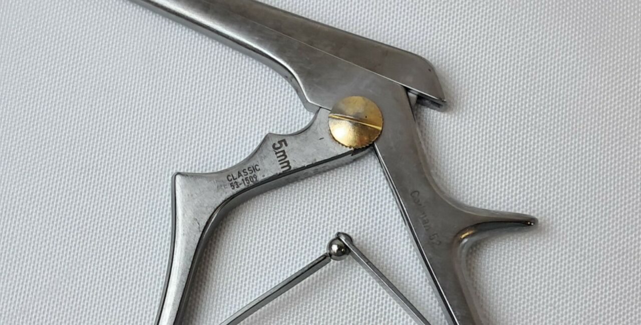 CODMAN 53-1509 Cervical Kerrison Rongeur 45deg Up 5mm Bite Thin Footplate 7" Shaft — photo 2