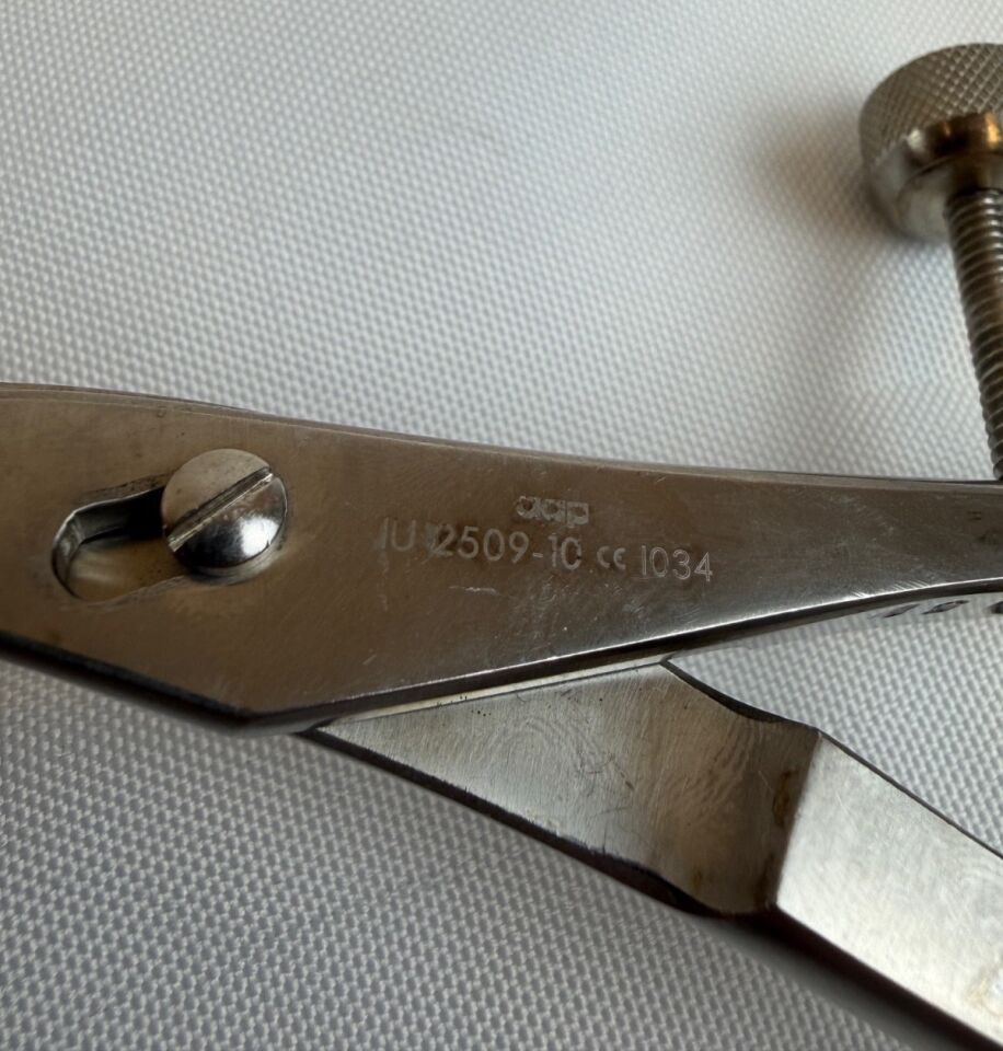 AAP SURGICAL IU 2509-10 Self Centering Bone Holding Forceps 190mm Orthopedics — photo 2