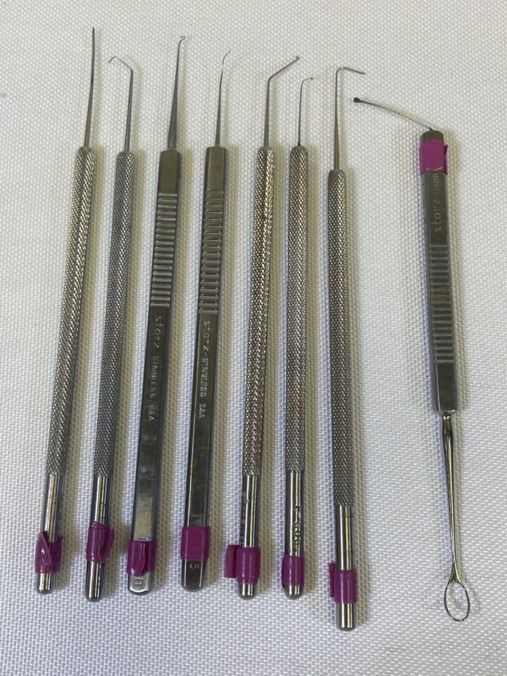 STORZ Various 24 Piece Rhein Ophthalmic Instrument Set w Cas — photo 13