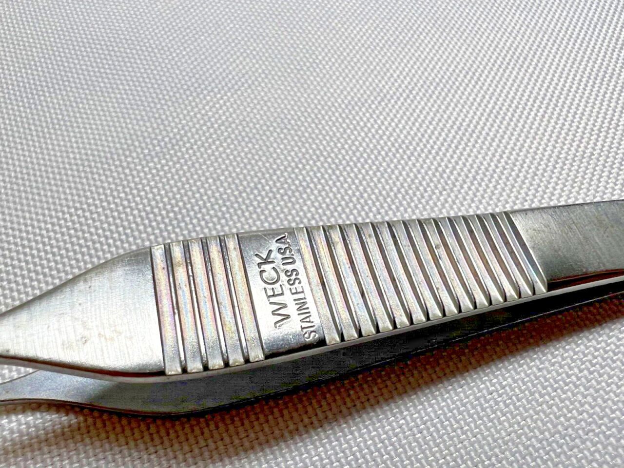 WECK 57212 Adson Tissue Forceps 1x2 Teeth 1.2mm Tip 4-7/8" — photo 4