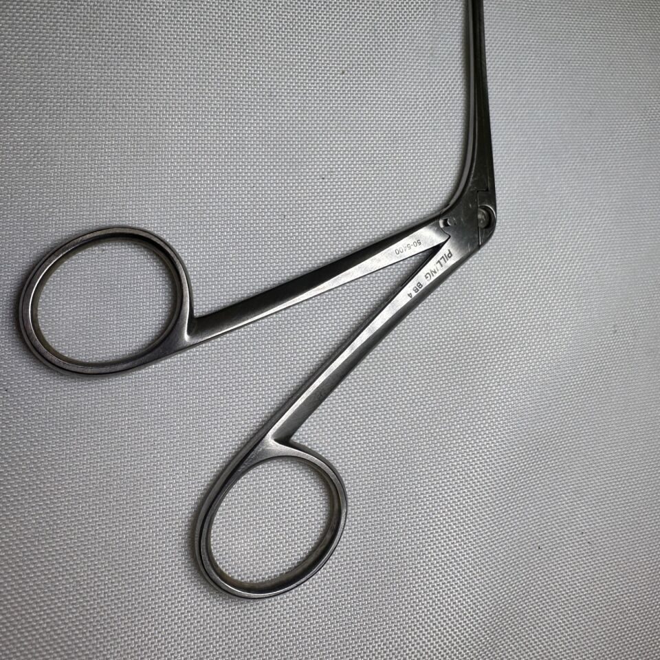 PILLING 50-5400 Straight Jackson Alligator Grasping Forceps 3.8mm x 23cm Jaw ENT — photo 7