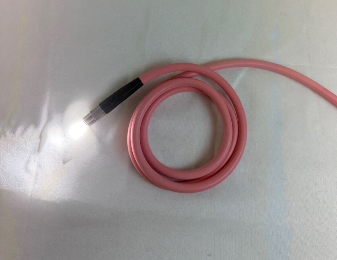 LSI SOLUTIONS 100025 Fiber Optic Light Cord Cable 5mm x 7.5ft Reusable — photo 1