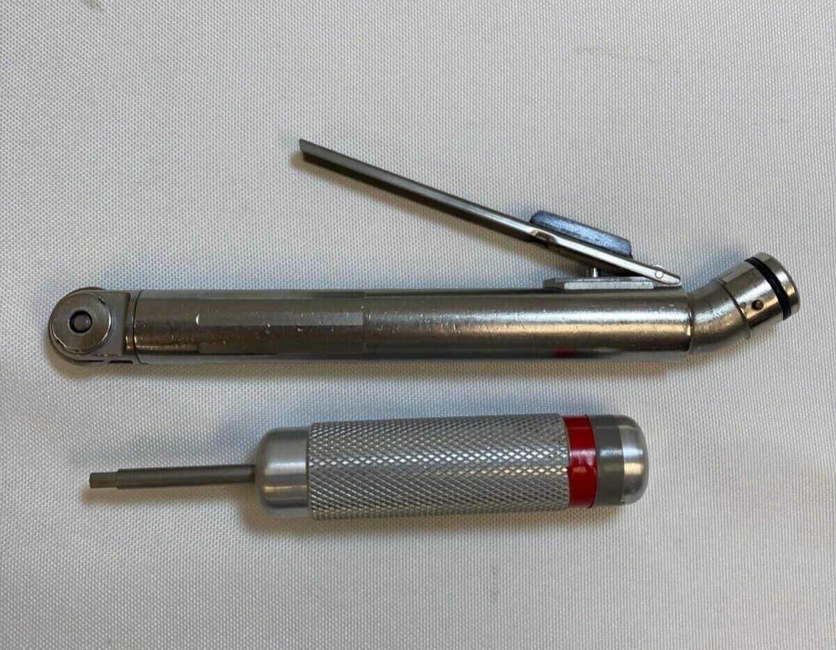 ZIMMER HALL 5053-003 Pneumatic Micro Sagittal Saw & 1365-05 Wrench