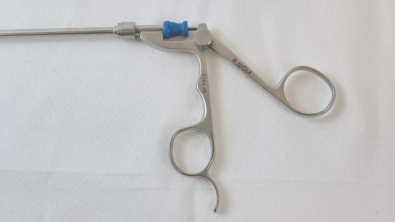 R. WOLF 8383.46 Sawtooth Scissors 5mm x 320mm Laparoscopic — photo 3