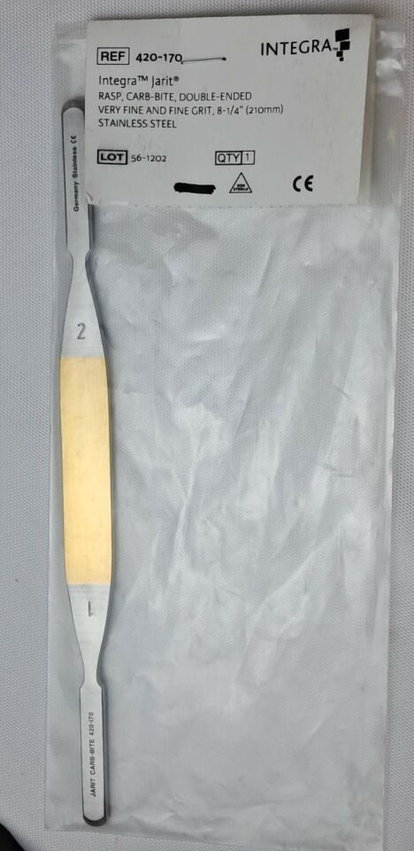 INTEGRA 420-170 CARB-BITE Double-Ended Rasp Fine/Very Fine — photo 5