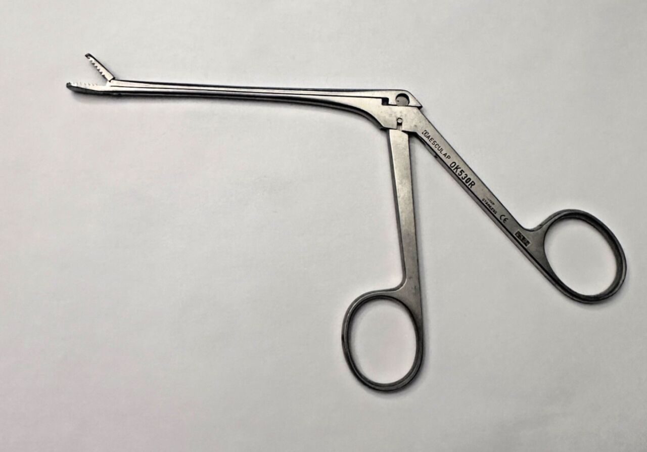 AESCULAP OK530R Straight Serrated Watson Williams Ethmoidal Forceps Rongeur — photo 2