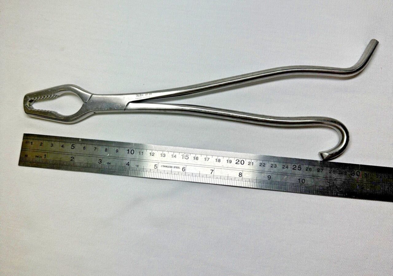 MILTEX / INTEGRA 27-20 Bone Holding Forceps 13 in. Plain — photo 2