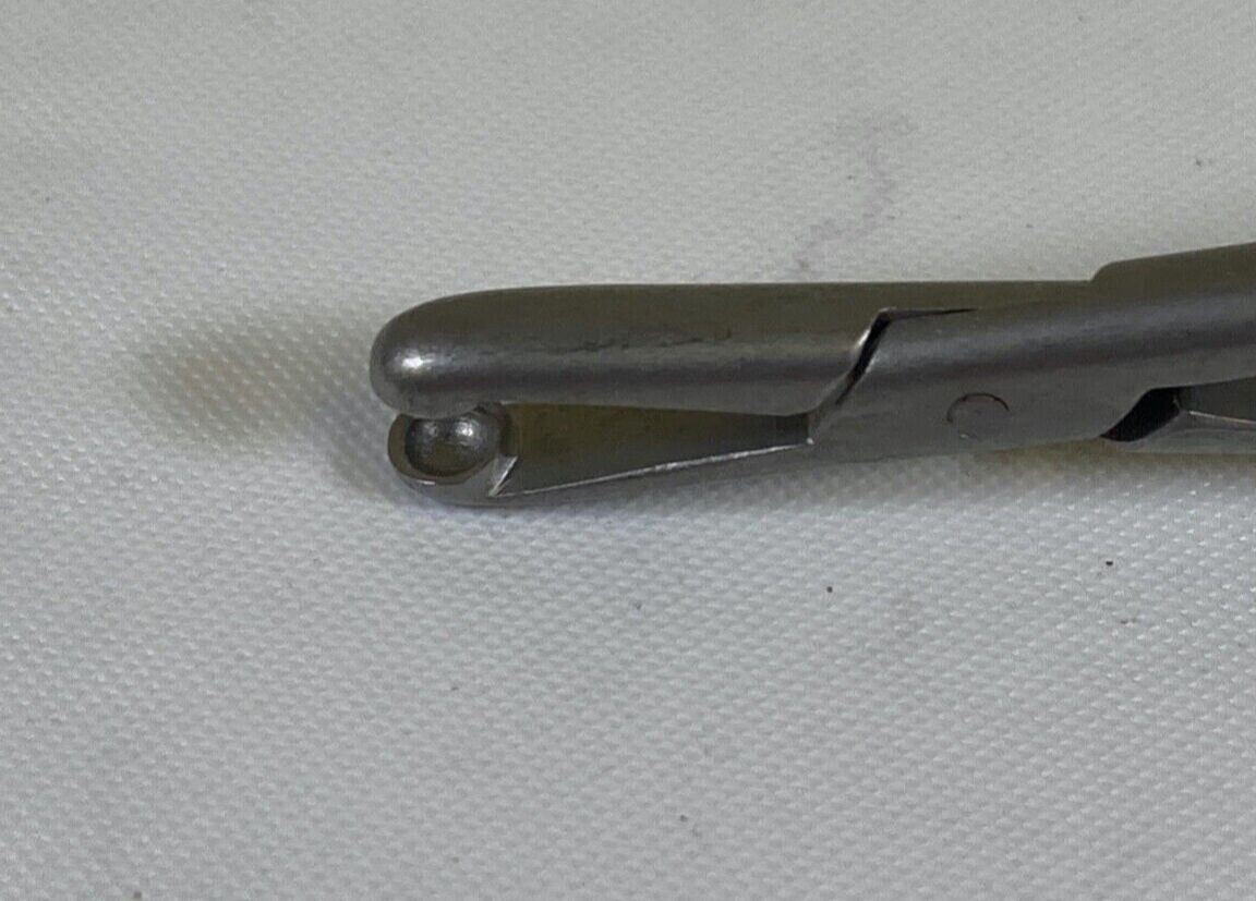 V. MUELLER AU12228 3mm Biopsy Cup Forcep Bayonet 6.5" Squeeze Type — photo 3