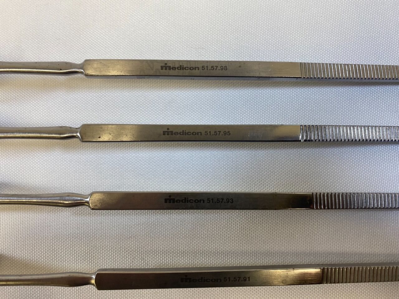 MEDICON 51.57.89, 91, 93, 95, & 51.57.98 Set of 5 Gil-Vernet Hilar Retractors — photo 3