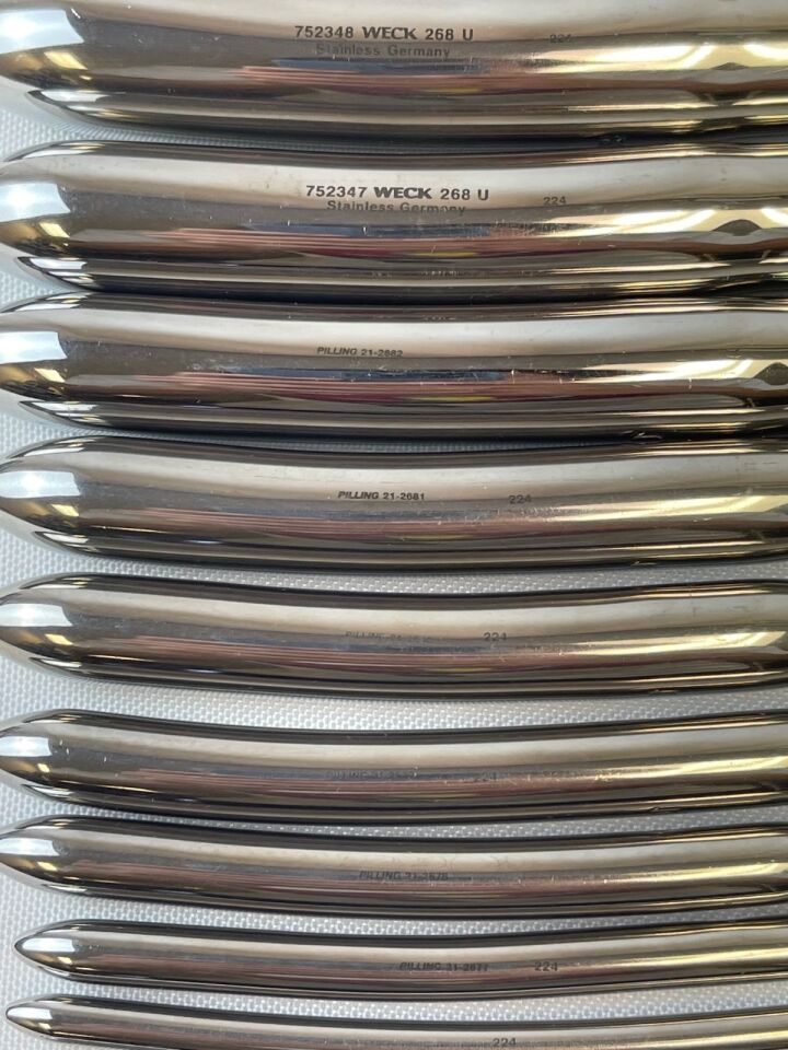 PILLING WECK 26mm-3mm Set of 12 Double Sided Hegar Dilators w/ Sterilization Case — photo 4