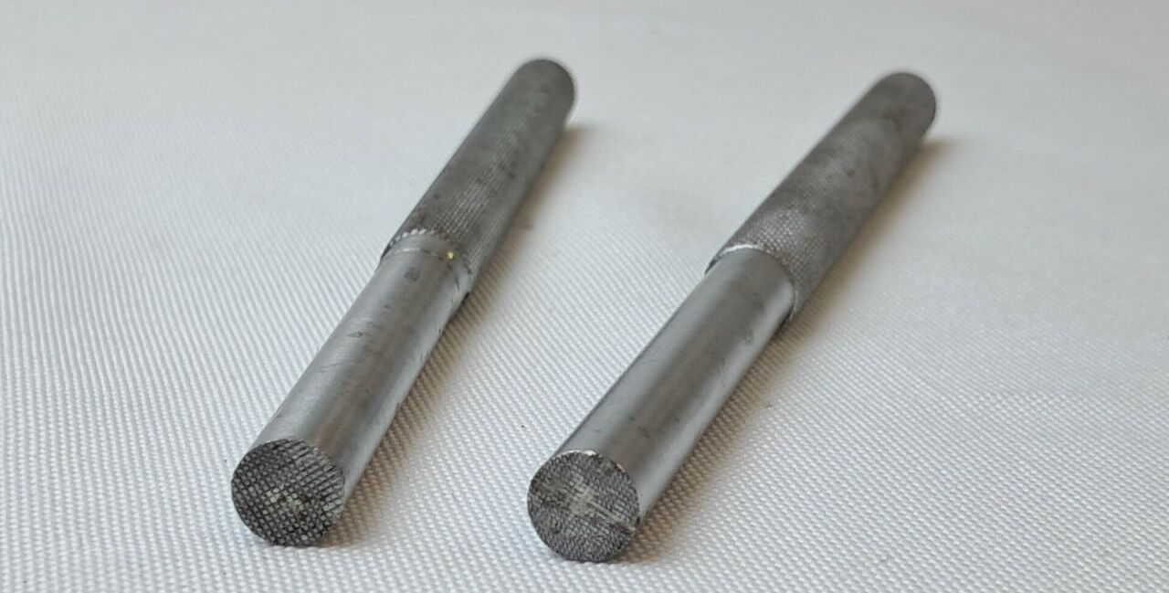 KMEDIC KM 46-898 & Jarit 250-435 8mm Orthopedic Bone Tamps Pair — photo 4