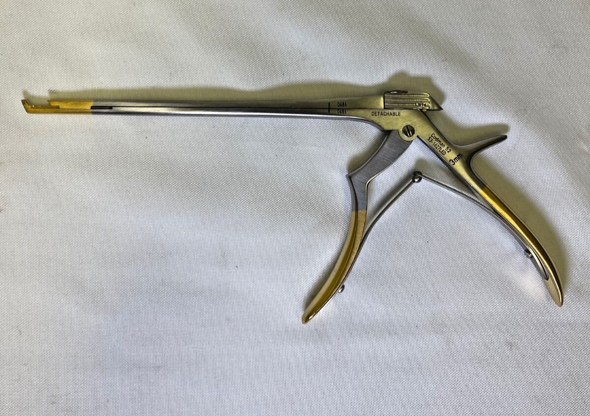 CODMAN 53-1627LED 3mm x 40deg Up x 8" Lumbar Detachable Kerrison Rongeur