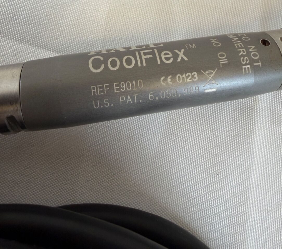 HALL E9010 w/ E9011-1 Medium Guard 80K RPM CoolFlex High Speed Drill — photo 2