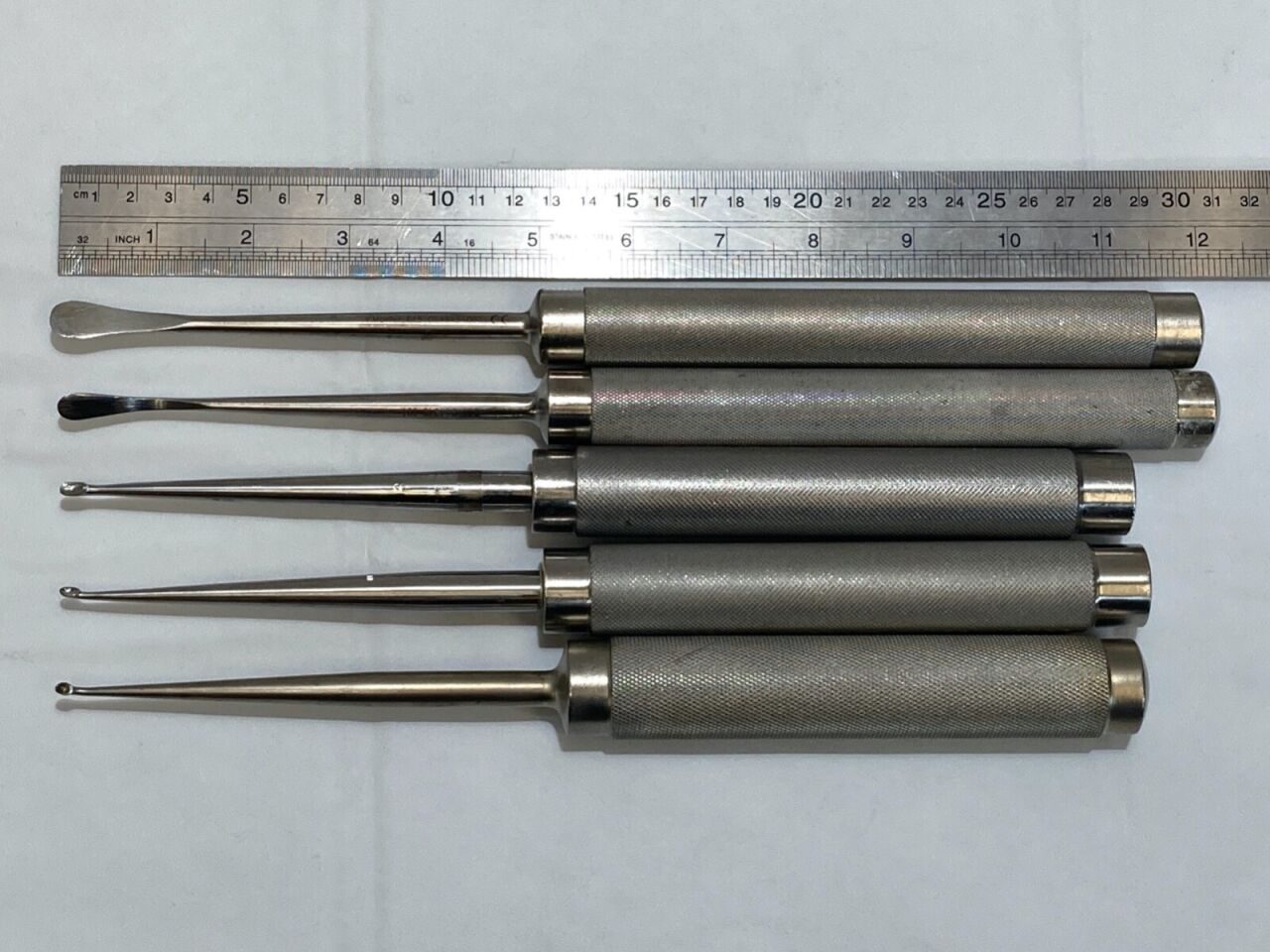 V. MUELLER Cobb Elevators & Curette Set of 5 Set — photo 7