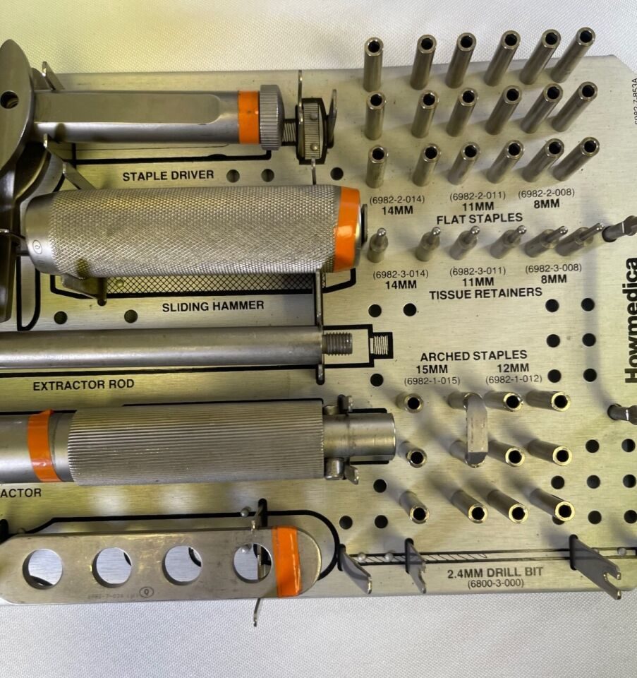 HOWMEDICA Various Ellison Fixation Instrument System w/ Sterilization Case — photo 4